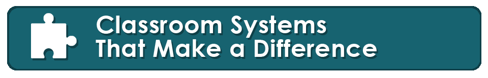 classroom systems that make a difference banner